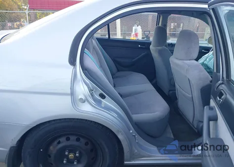 2002 Honda Civic Ex из США, поврежденный, VIN 1HGES26822L041743